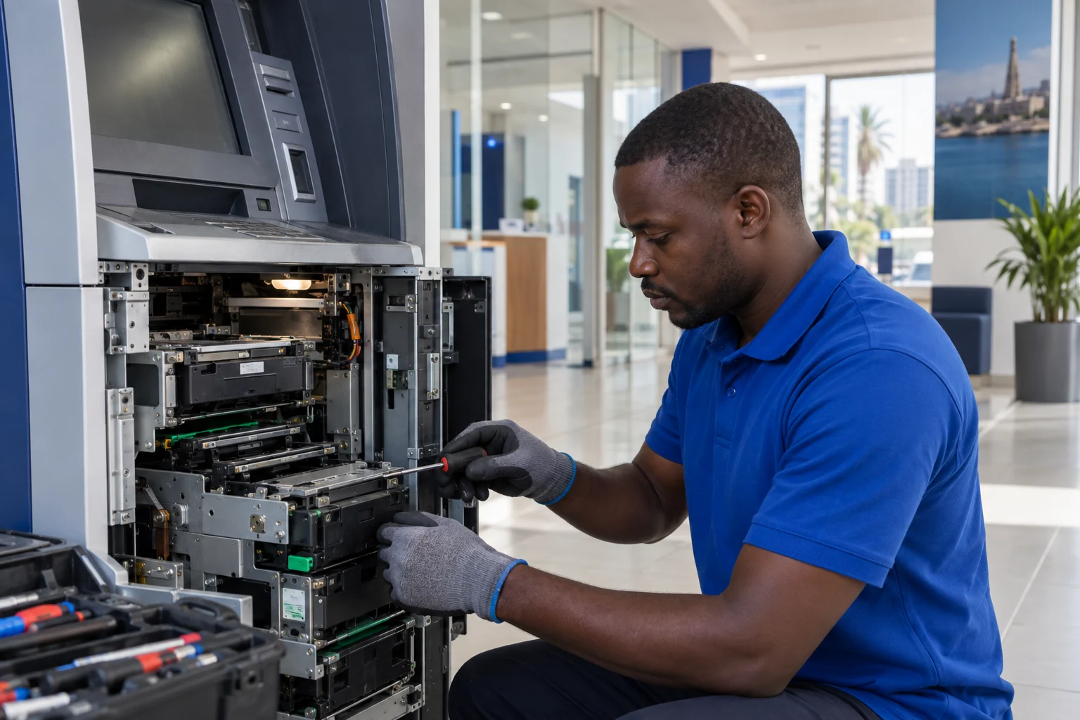 Maintenance GAB / DAB à Dakar
